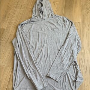 TASC Gray Hooded Men's Shirt FedEx Cup